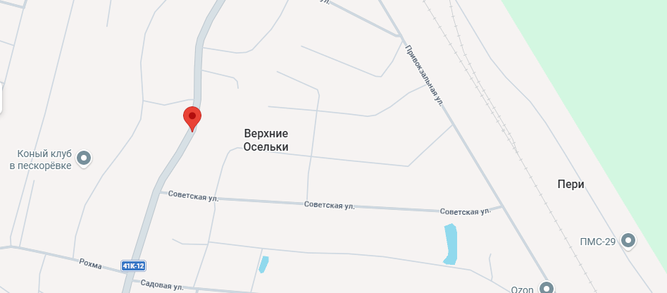 Офис Монолит Панель на карте, Верхние Осельки, ул. Ленинградская, д. 47